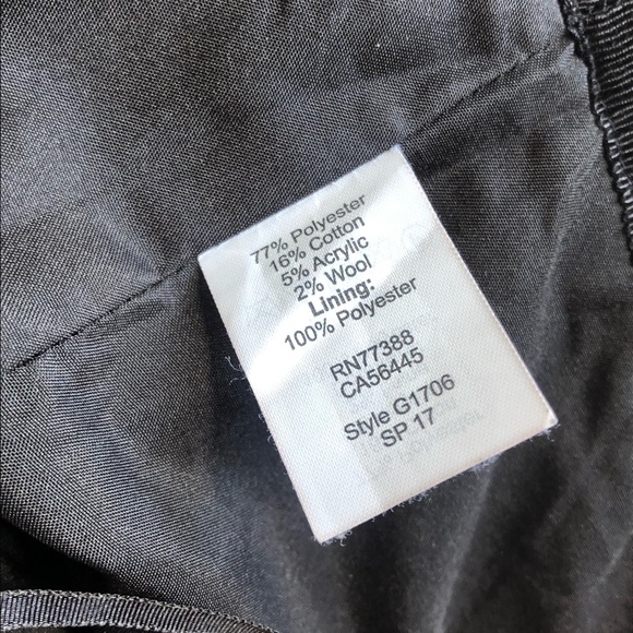 J. CREW Blue & Black Tweed Skirt - Picture 5 of 5